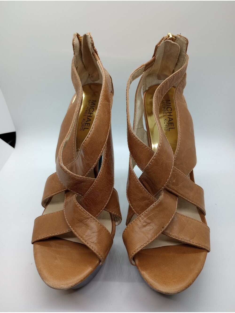 Michael Kors Wedge Pumps Brown 217